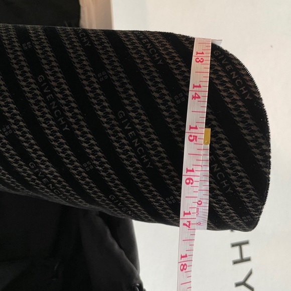 GIVENCHY KNEE LENGTH Boots Velvet Logo - Picture 11 of 12